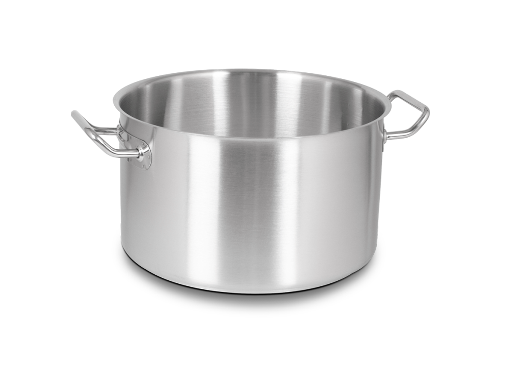 Kapp Kapaksız Çelik Tencere - Silindirik 45x22 cm - 35 Lt