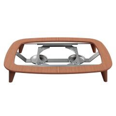 Chafing Dish Titan GN 1/1 Ayaklı Stand Ahşap