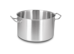 Kapp Kapaksız Çelik Tencere - Silindirik 36x22 cm - 23 Lt