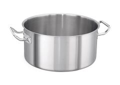 Kapp Kapaksız Çelik Tencere - Silindirik 36x17 cm - 17,3 Lt