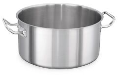 Kapp Kapaksız Çelik Tencere - Silindirik 32x15 cm - 12,1 Lt