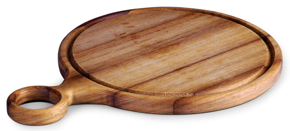 Kapp Saplı Pizza Tahtası - Ireko 28 cm