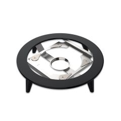 Titan Chafing Dish Yuvarlak Ayaklı Stand Siyah 42X42X11,5