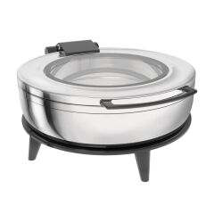 Titan Chafing Dish Yuvarlak Ayaklı Stand Siyah 42X42X11,5