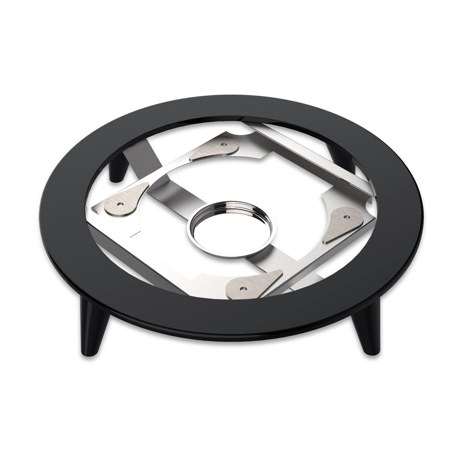 Titan Chafing Dish Yuvarlak Ayaklı Stand Siyah 42X42X11,5