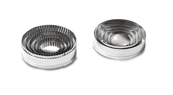 METAL VOLOVAN YUVARLAK DISLI 3LU SET