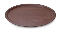 Kapp Yuvarlak Kraft Tepsi – Maun  43 cm