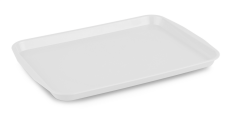 Plastport  Servis Tepsisi 32x44 cm - Beyaz