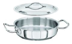 Kapp Çelik Tencere - Silindirik 32x7,5 cm - 6 Lt