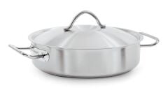 Kapp Çelik Tencere - Silindirik 32x7,5 cm - 6 Lt