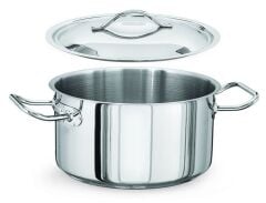 Kapp Çelik Tencere - Silindirik 24x10,5 cm - 5 Lt