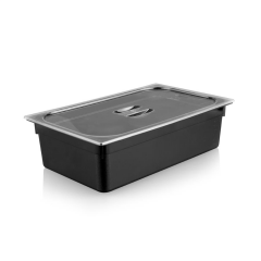 Plastport Kırılmaz Saklama Kabı - Siyah 13 Lt