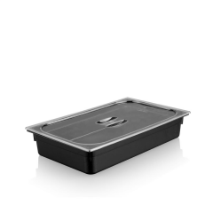 Plastport Kırılmaz Saklama Kabı - Siyah 8,5 Lt