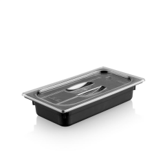 Plastport Kırılmaz Saklama Kabı - Siyah 2,4 Lt