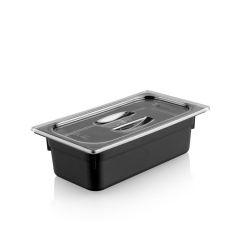 Plastport Kırılmaz Saklama Kabı - Siyah 3,6 Lt