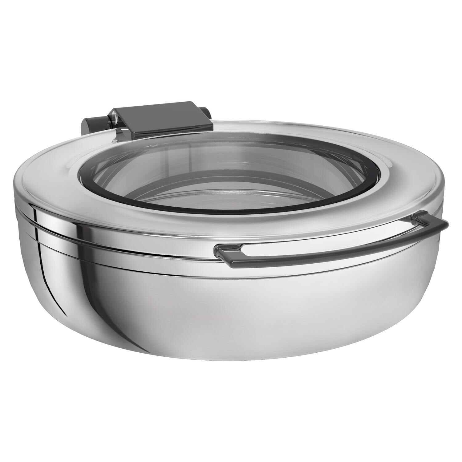 TITAN CHAFING DISH YUVARLAK SİYAH-5,7 Lt