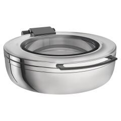 TITAN CHAFING DISH YUVARLAK SİYAH-5,7 Lt