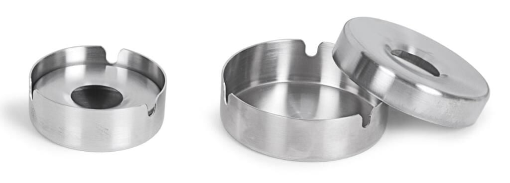 Kapp Havuzlu Rüzgarlıklı Metal Küllük - Büyük