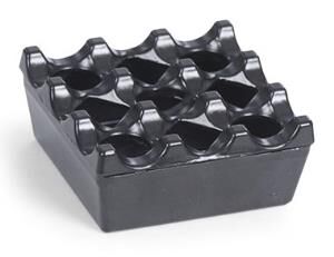 Kapp Kare Döküm Küllük - Siyah