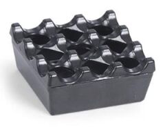 Kapp Kare Döküm Küllük - Siyah