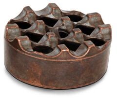 Kapp Yuvarlak Bronz Döküm Küllük