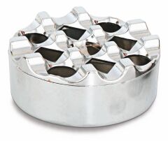 Kapp Yuvarlak Döküm Krom Küllük