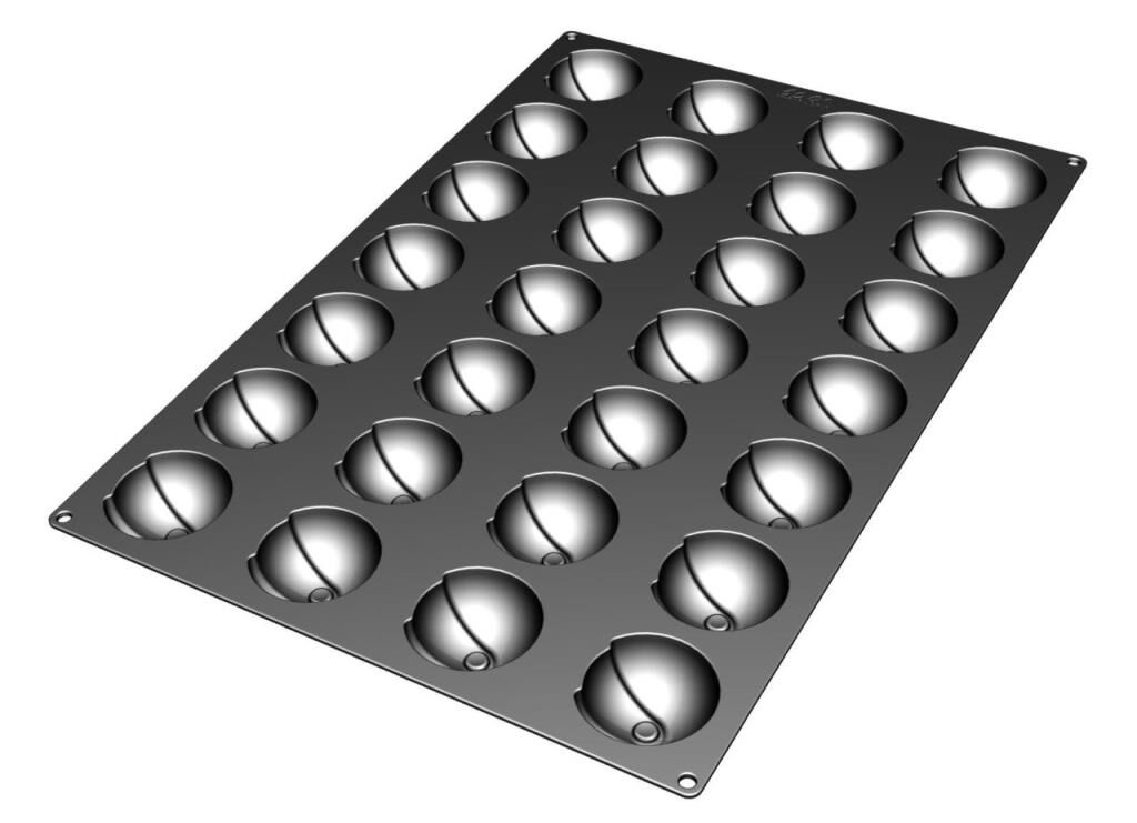 Silikomart Professional Silikon Eklips Kalıp 28'li