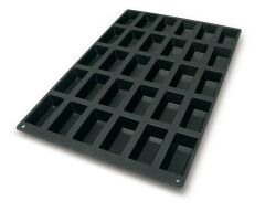 Silikomart Professional Silikon Mini Dikdörtgen Mini Kalıp