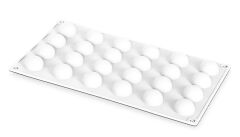 Silikomart Professional Yarım Küre Silikon Kalıp 24'lü 30 mm