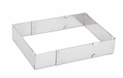 Kapp Ayarlı Dörtgen Kalıp 20-40 cm