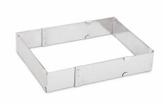 Kapp Ayarlı Dörtgen Kalıp 20-40 cm