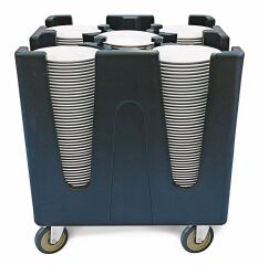 Kapp Tabak Taşıma Arabası - 4 Bölmeli (Ayarlanabilir)