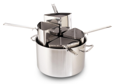 Kapp Çoklu Makarna Pişirme Tenceresi 40 cm (4 Süzgeç) - 32 Lt