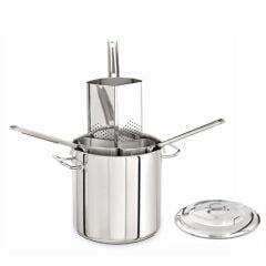 Kapp Çoklu Makarna Pişirme Tenceresi 36 cm (4 Süzgeçli)