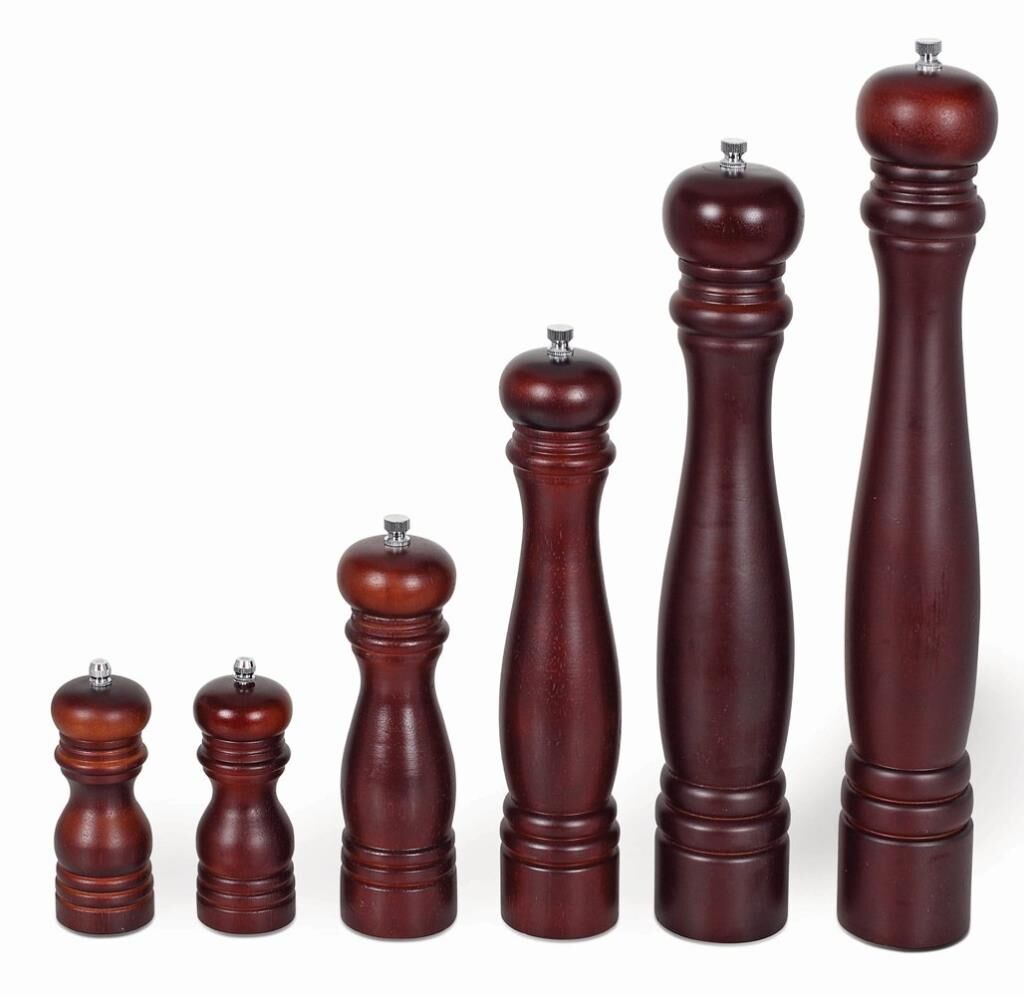 Kapp Ahşap Karabiber Değirmeni - Seramik Bıçaklı  21 cm