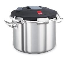 Kapp Çelik Düdüklü Tencere 32x23 cm - 18 Lt