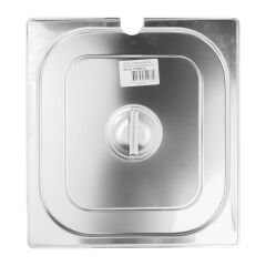 Kapp Çelik Gastronom Kapak (Kepçe Delikli) 2/3