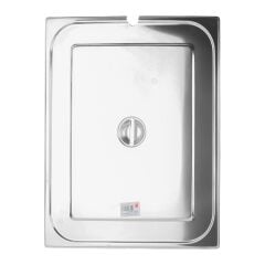 Kapp Çelik Gastronom Kapak (Kepçe Delikli) 2/1