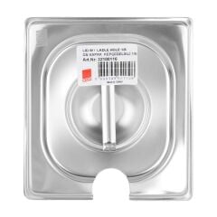 Kapp Çelik Gastronom Kapak (Kepçe Delikli) 1/6