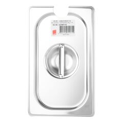 Kapp Çelik Gastronom Kapak (Kepçe Delikli) 1/4